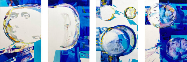 Polyptych “Inside of the bubble” photo #3